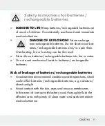 Предварительный просмотр 11 страницы FLORABEST 291857 Operation And Safety Notes