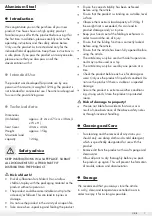 Предварительный просмотр 7 страницы FLORABEST 295736 Operation And Safety Notes