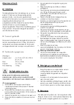 Предварительный просмотр 11 страницы FLORABEST 295736 Operation And Safety Notes