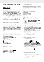 Предварительный просмотр 6 страницы FLORABEST 296080 Operation And Safety Notes