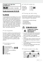 Предварительный просмотр 11 страницы FLORABEST 311026 Operation And Safety Notes