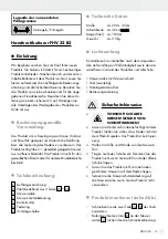 Предварительный просмотр 13 страницы FLORABEST 311026 Operation And Safety Notes