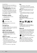 Preview for 4 page of FLORABEST 313799 Instructions For Use Manual