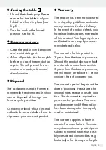 Preview for 13 page of FLORABEST 317230_1904 Assembly, Operating And Safety Instructions