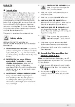 Preview for 7 page of FLORABEST 326879 Assembly, Operating And Safety Instructions