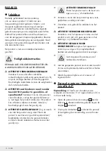 Preview for 12 page of FLORABEST 326879 Assembly, Operating And Safety Instructions