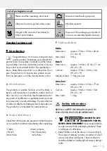 Preview for 7 page of FLORABEST 331628 1907 Assembly, Operating And Safety Instructions