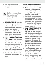 Preview for 11 page of FLORABEST 360594 2007 Assembly, Operating And Safety Instructions