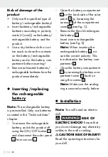 Preview for 12 page of FLORABEST 360594 2007 Assembly, Operating And Safety Instructions