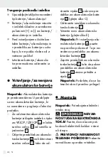 Preview for 42 page of FLORABEST 360594 2007 Assembly, Operating And Safety Instructions