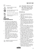 Preview for 21 page of FLORABEST 73432 Translation Of Original Operation Manual