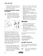 Предварительный просмотр 44 страницы FLORABEST 73433 Translation Of Original Operation Manual