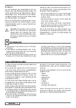 Preview for 36 page of FLORABEST 79270 Instruction And Safety Manual