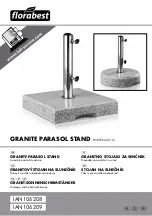 Preview for 1 page of FLORABEST 85897KASQ Assembly And Safety Advice