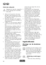 Preview for 20 page of FLORABEST 85993 Translation Of Original Operation Manual