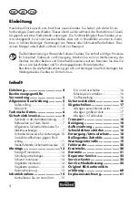 Предварительный просмотр 4 страницы FLORABEST 89307 Translation Of Original Operation Manual