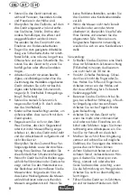 Preview for 8 page of FLORABEST 93500 Translation Of Original Operation Manual