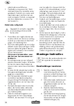 Preview for 24 page of FLORABEST 93500 Translation Of Original Operation Manual