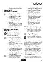 Preview for 15 page of FLORABEST 93501 Translation Of Original Operation Manual