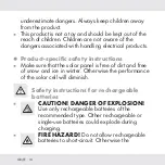 Preview for 10 page of FLORABEST 94503 Assembly And Safety Advice