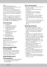 Preview for 4 page of FLORABEST AG-1780 Instructions For Use Manual