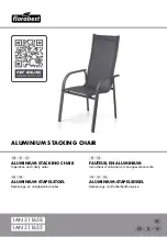 Preview for 1 page of FLORABEST ALUMINIUM STACKING CHAIR HG04388A Operation And Safety Notes