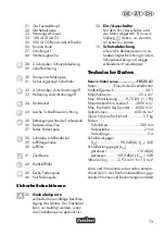 Preview for 73 page of FLORABEST BL FBS 25 A1 Translation Of The Original Instructions