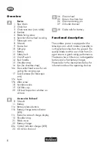 Preview for 6 page of FLORABEST FAHE 18 A1 Translation Of Original Operation Manual