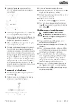 Preview for 54 page of FLORABEST FAHE 20-Li A1 Translation Of The Original Instructions