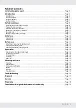 Preview for 3 page of FLORABEST FAHS 40-Li A1 Operation And Safety Notes Translation Of The Original Instructions