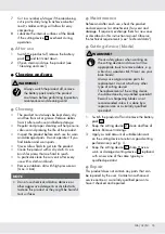 Preview for 13 page of FLORABEST FAHS 40-Li A1 Operation And Safety Notes Translation Of The Original Instructions