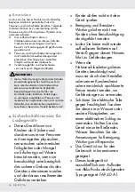 Preview for 12 page of FLORABEST FALH 40-Li A1 Operation And Safety Notes Translation Of The Original Instructions