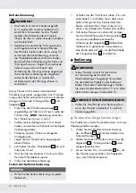 Preview for 16 page of FLORABEST FALH 40-Li A1 Operation And Safety Notes Translation Of The Original Instructions