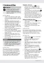 Preview for 19 page of FLORABEST FALH 40-Li A1 Operation And Safety Notes Translation Of The Original Instructions