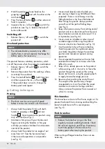 Preview for 36 page of FLORABEST FALH 40-Li A1 Operation And Safety Notes Translation Of The Original Instructions