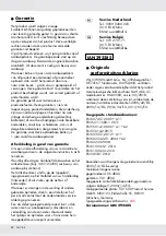 Preview for 80 page of FLORABEST FALH 40-Li A1 Operation And Safety Notes Translation Of The Original Instructions