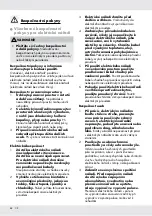 Preview for 86 page of FLORABEST FALH 40-Li A1 Operation And Safety Notes Translation Of The Original Instructions