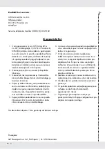 Предварительный просмотр 54 страницы FLORABEST FARM 40-Li A1 Operation And Safety Notes Translation Of The Original Instructions