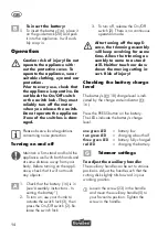 Preview for 14 page of FLORABEST FAT 18 B3 Translation Of Original Operation Manual