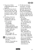 Предварительный просмотр 101 страницы FLORABEST FBME 575 A1 Translation Of The Original Instructions