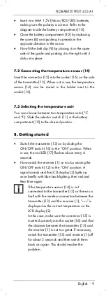 Preview for 11 page of FLORABEST FFGT 433 A1 Operating Instructions And Safety Instructions