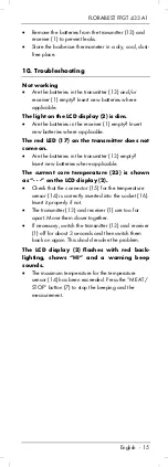 Preview for 17 page of FLORABEST FFGT 433 A1 Operating Instructions And Safety Instructions