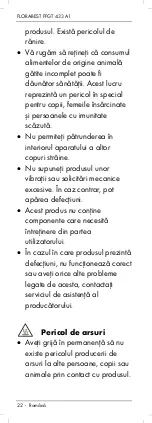 Preview for 24 page of FLORABEST FFGT 433 A1 Operating Instructions And Safety Instructions