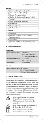 Preview for 57 page of FLORABEST FFGT 433 A1 Operating Instructions And Safety Instructions