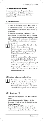 Preview for 63 page of FLORABEST FFGT 433 A1 Operating Instructions And Safety Instructions