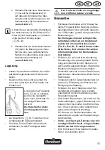 Preview for 53 page of FLORABEST FGH 700/10 Operation And Safety Notes