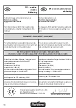 Preview for 56 page of FLORABEST FGH 700/10 Operation And Safety Notes