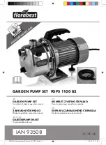 FLORABEST FGPS 1100 B2 Operation Manual предпросмотр