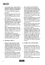 Предварительный просмотр 6 страницы FLORABEST FGS 10 A1 Translation Of Original Operation Manual