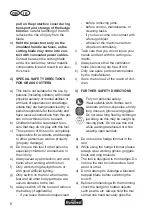 Preview for 8 page of FLORABEST FGS 10 A1 Translation Of Original Operation Manual